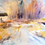 Spring Walk in Creamers' Field