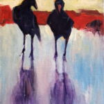 "Sharing Reflections"
12" x 16" $450.
(sold)
prints are available