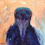 "What Cha Do-ing?"
8" x 8" $250.
(sold)